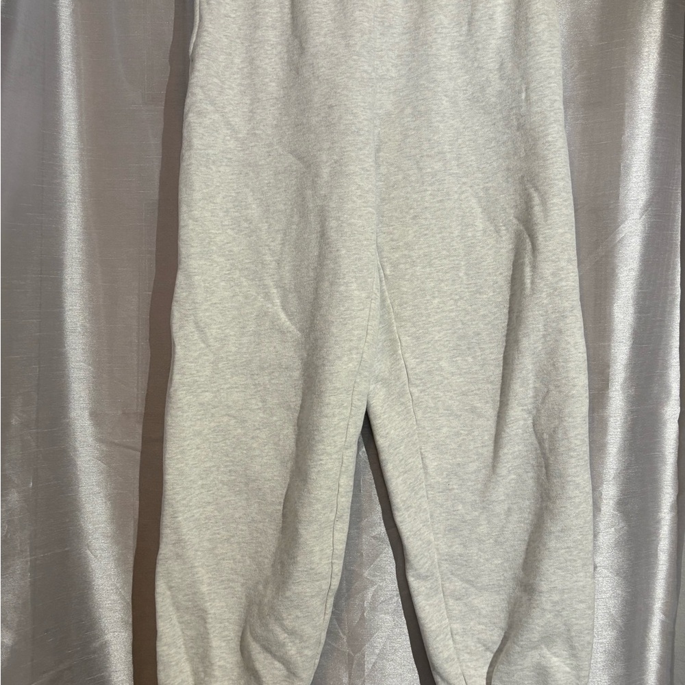 TNA Gray Sweatpants Relaxed Fit Elastic Cuffs Size XS